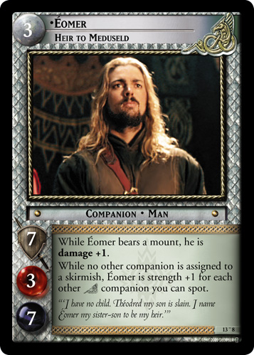 Eomer, Heir to Meduseld (O)